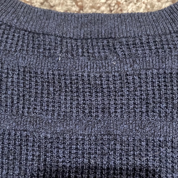 Cat & Jack Boys Navy Crewneck Sweater – Size Small (6/7) - Picture 7 of 9